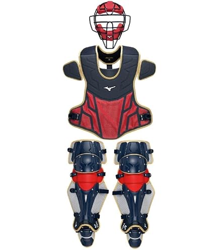 Amazon | ミズノ MIZUNO 一般軟式キャッチャー防具 3点セット パステル
